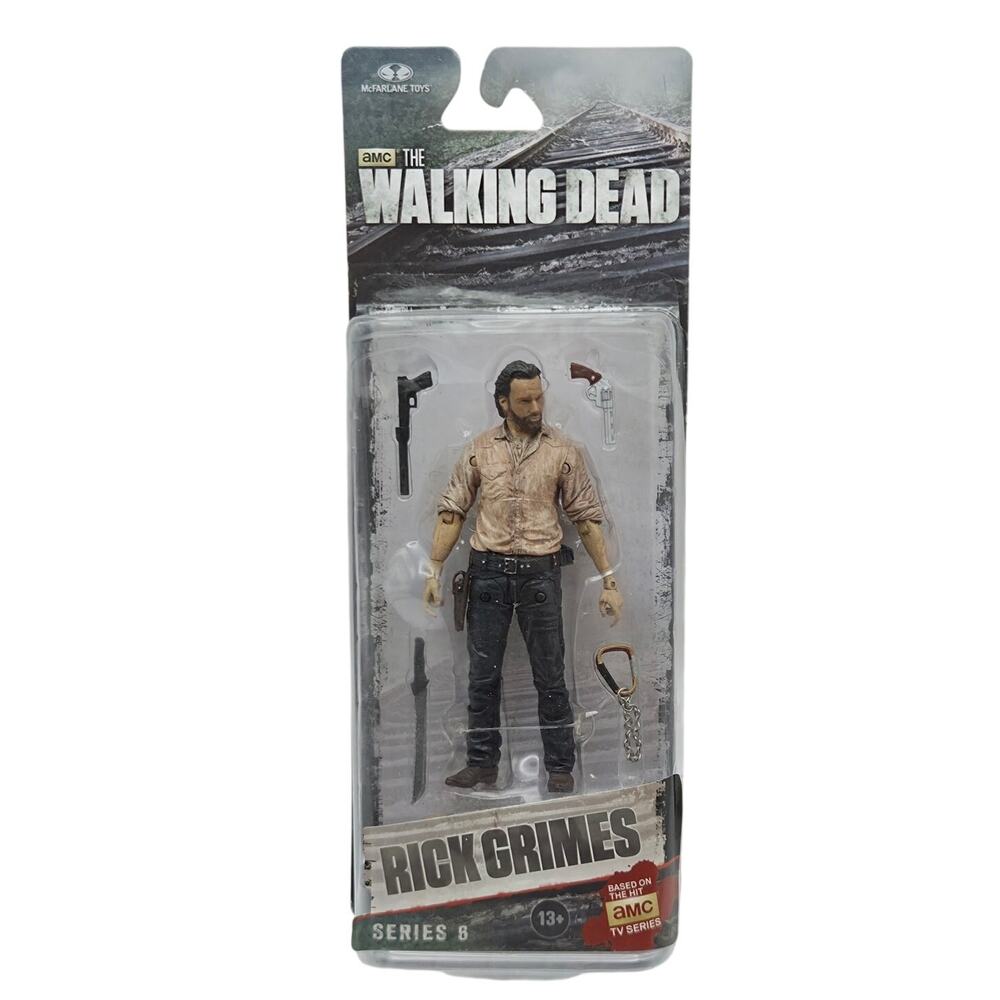 McFarlane The Walking Dead 5" Rick Grimes Series 6 Action Figure New Sealed